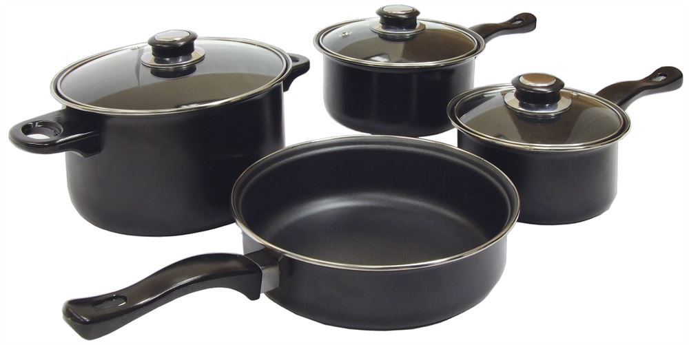 Leisurewize 7 Piece Saucepan Set Streetwize