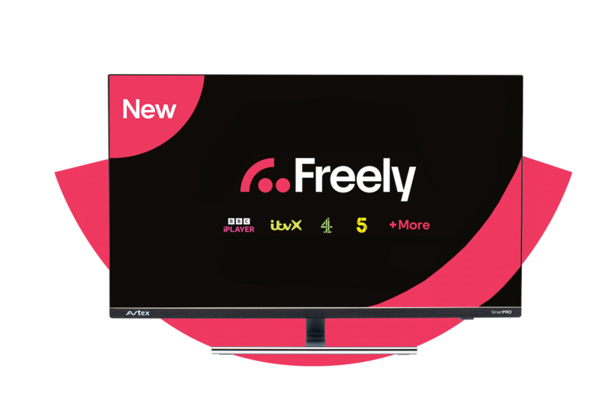 Avtex 24” Full Smart HD TV/DVD with Freely, Netflix, Amazon Prime, etc / HD Satellite Decoder Avtex
