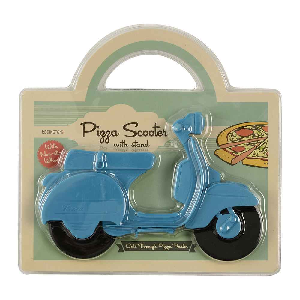 Pizza Scooter Cutter Stow Green
