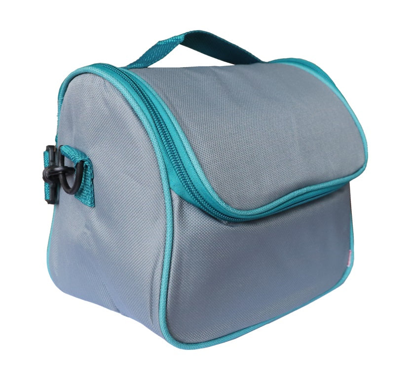 Pagoda Lunch Cool Bag With Ice Packs & Boxes Stax