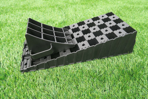 Milenco MGI Wedge Level Set - single chock & level for Caravans & Motorhomes MILENCO