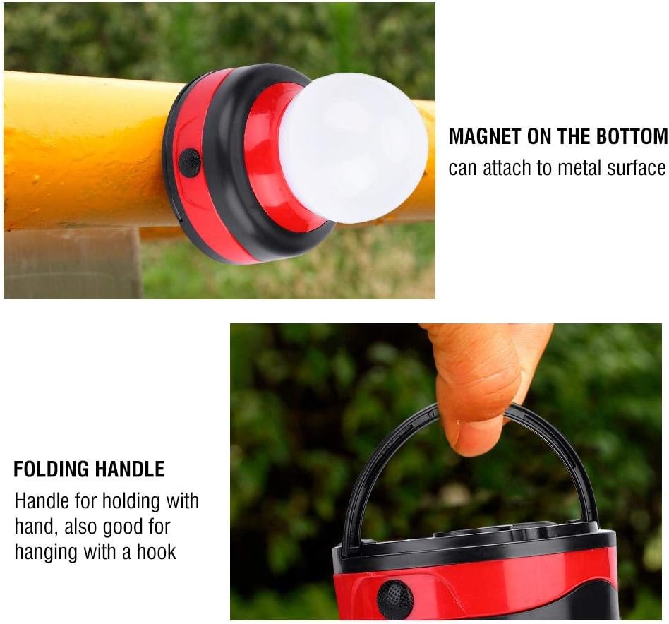 Otterdene Battery Operated Magnetic Hanging Camping LED Light Otterdene