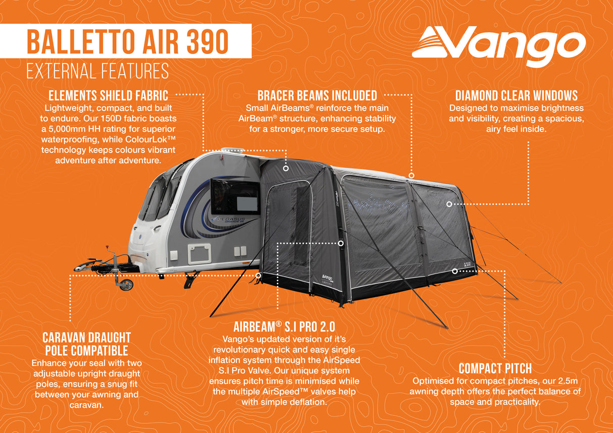 2026 Vango Balletto Air 390 VANGO