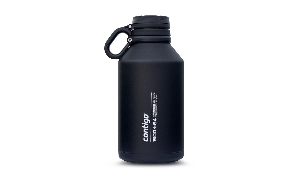Contigo Gran dStainless Steel 1900ml Licorice Highbridge Caravan Centre