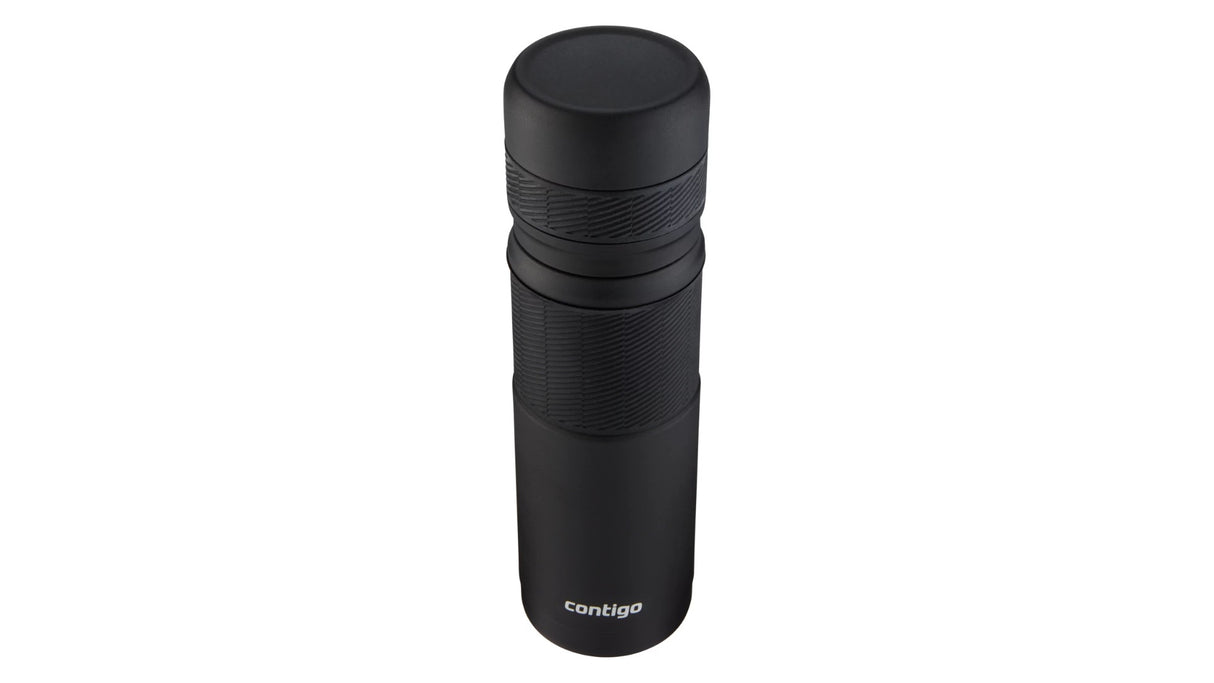 Contigo Thermal Bottle Stainless Steel 740ml Black Highbridge Caravan Centre