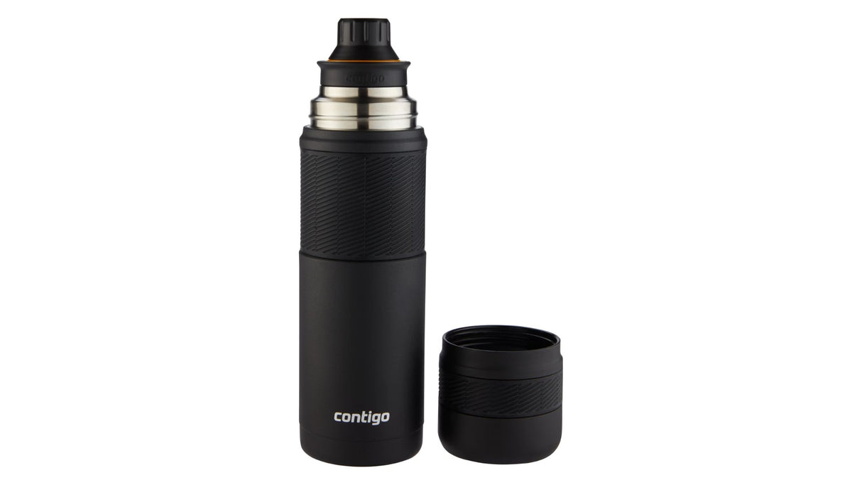 Contigo Thermal Bottle Stainless Steel 740ml Black Highbridge Caravan Centre