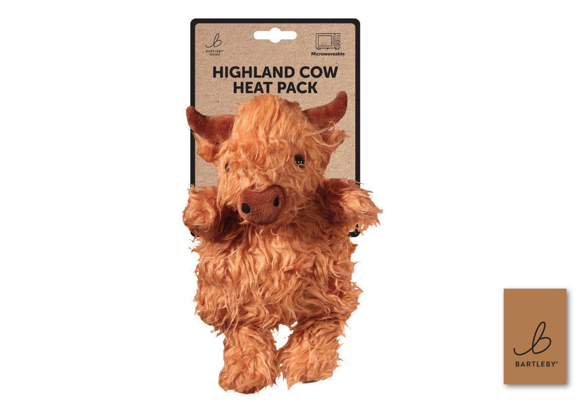 Otterdene Microwavable Warmer - Highland Cow Heat Pack Otterdene