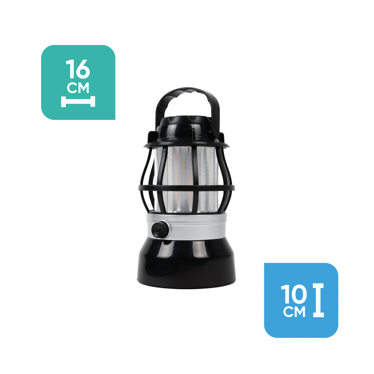 Camping Dimming Lantern With Flame LED Streetwize