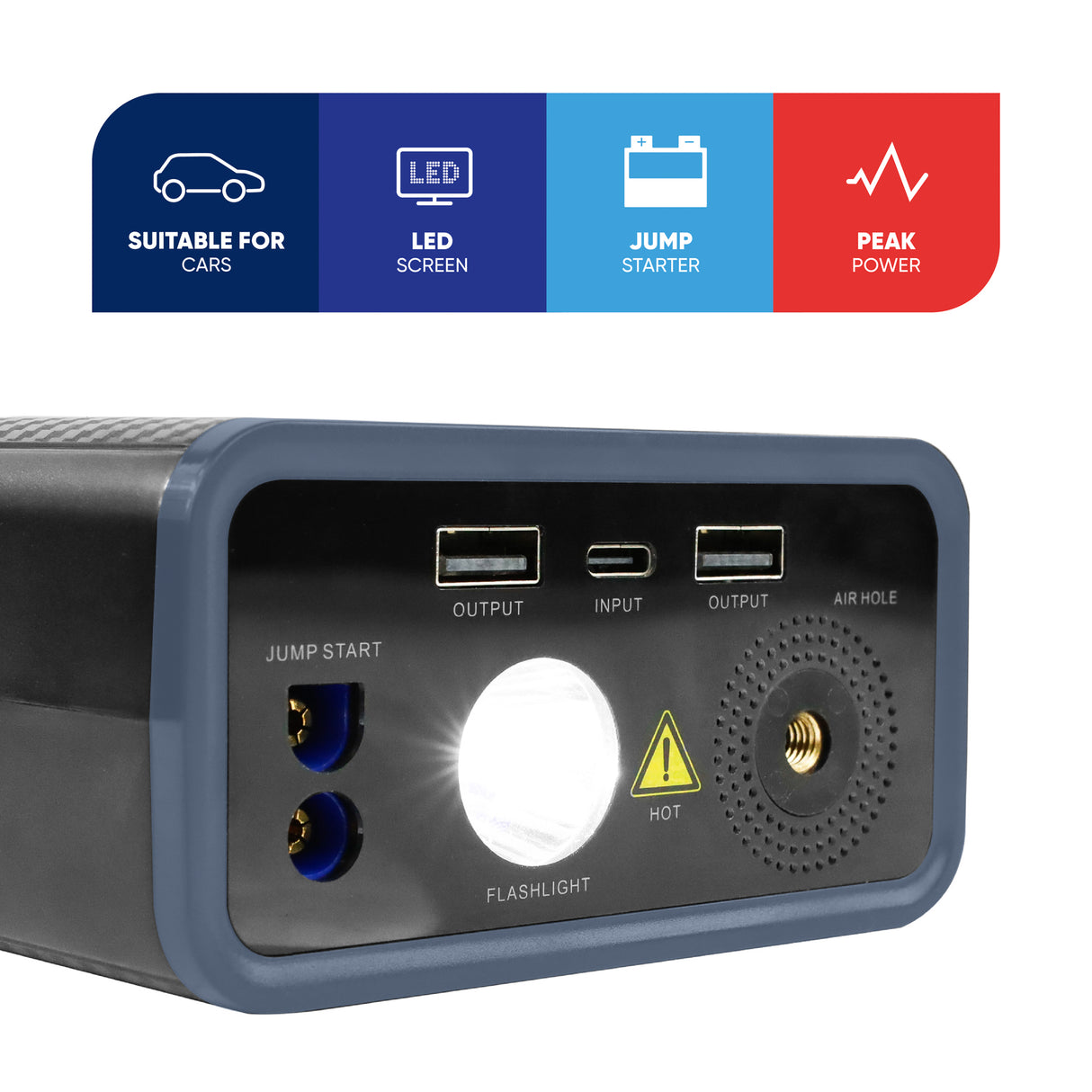 Streetwize 4 in 1 Car Jump starter 800A STREETWIZE