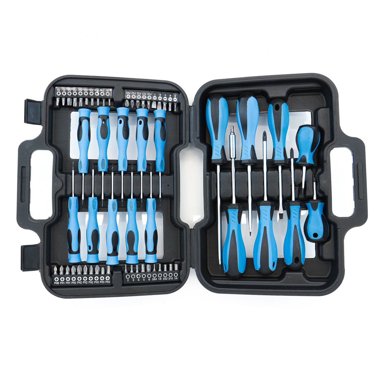 Streetwize screwdriver and bit 58 piece set in a case Highbridge Caravan Centre