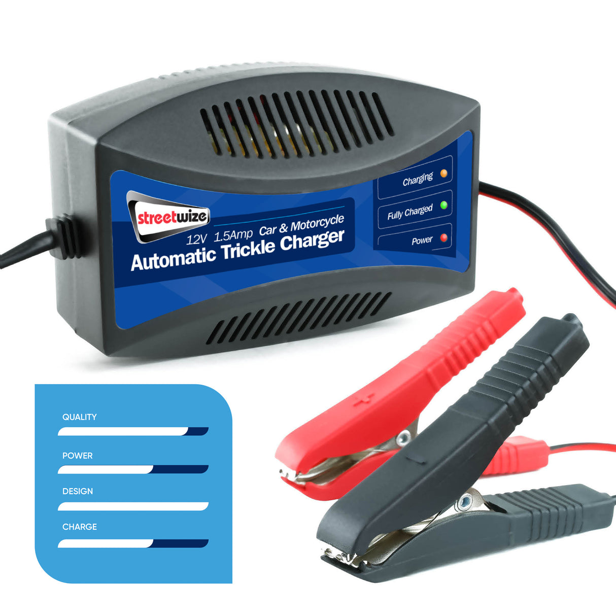Streetwize 12V Automatic Trickle Charger Streetwize