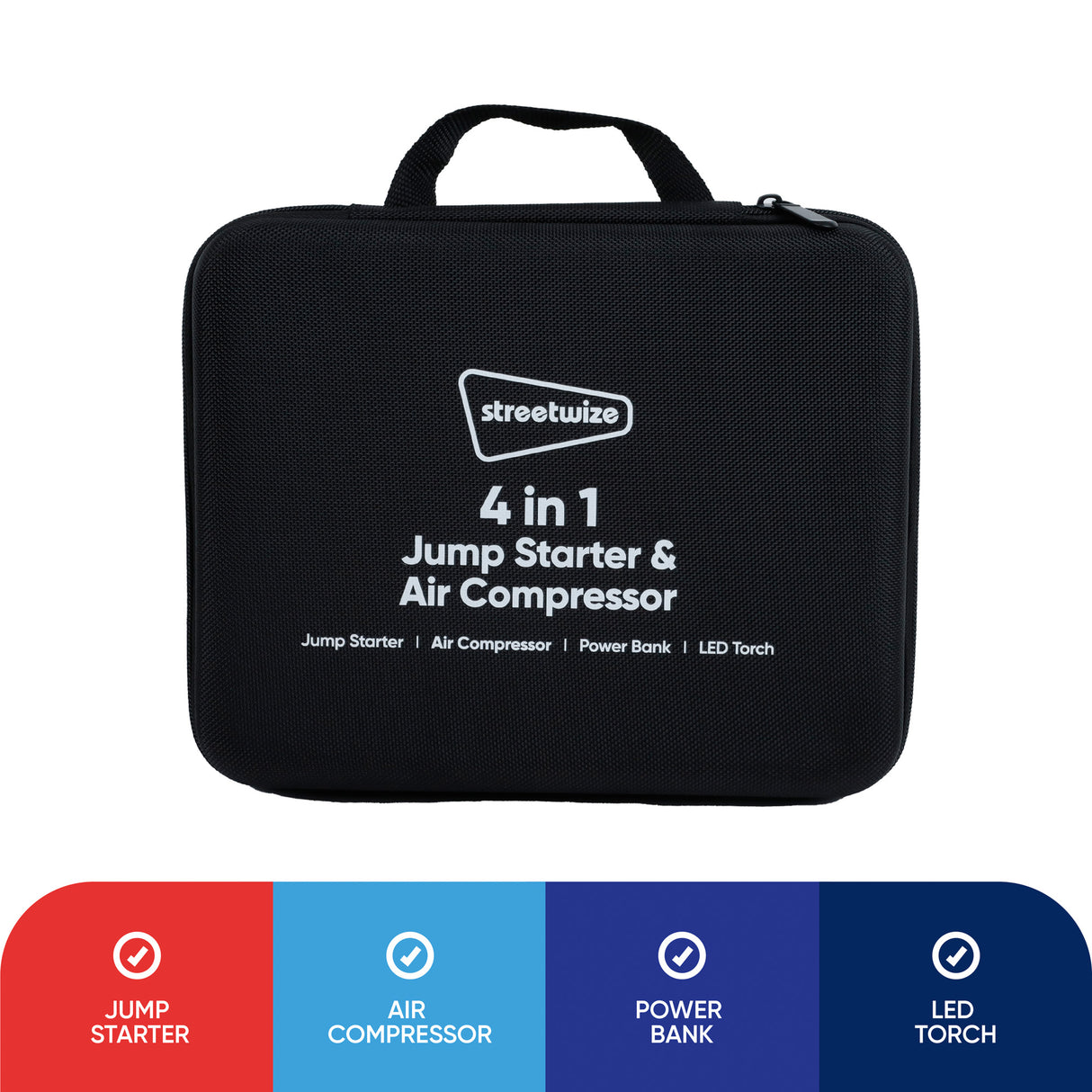 Streetwize 4 in 1 Car Jump starter 800A STREETWIZE