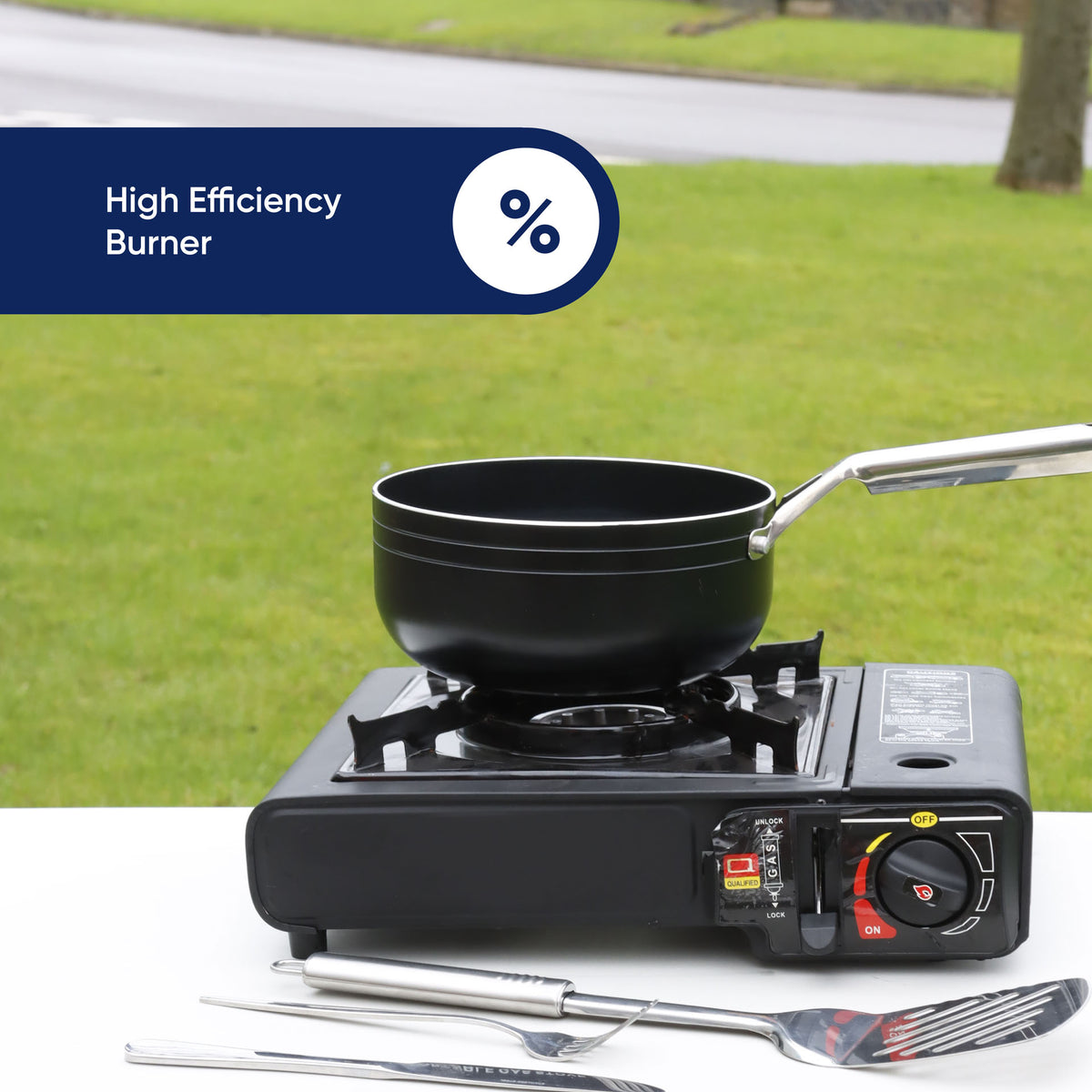 Streetwize Single Burner Portable Gas Stove Streetwize