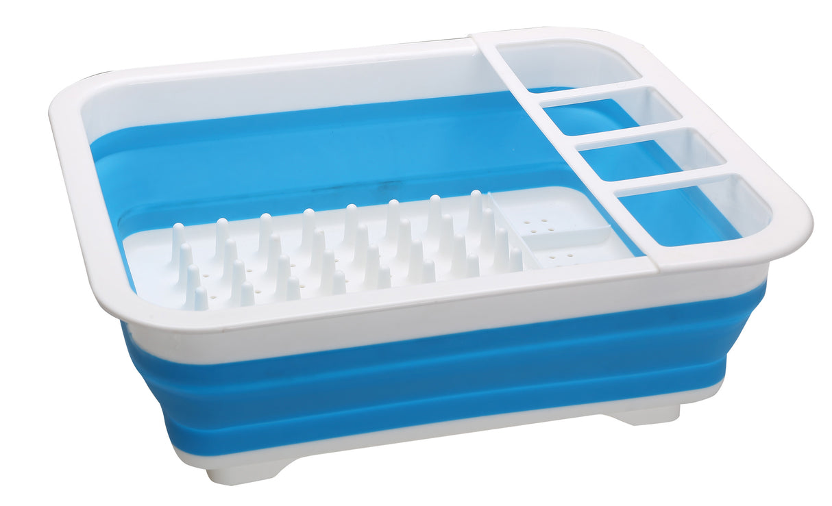 MQL Collapsible dish rack with cutlery holder Miriad Quest Leisure