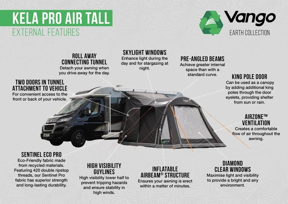 2025 Vango Kela Pro Air Tall VANGO