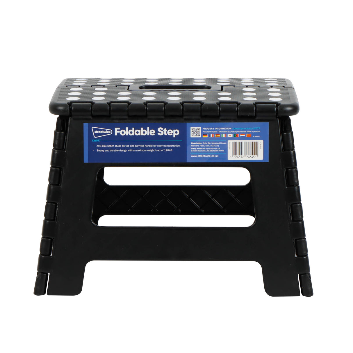 Streetwize Plastic Foldable Step Small Streetwize