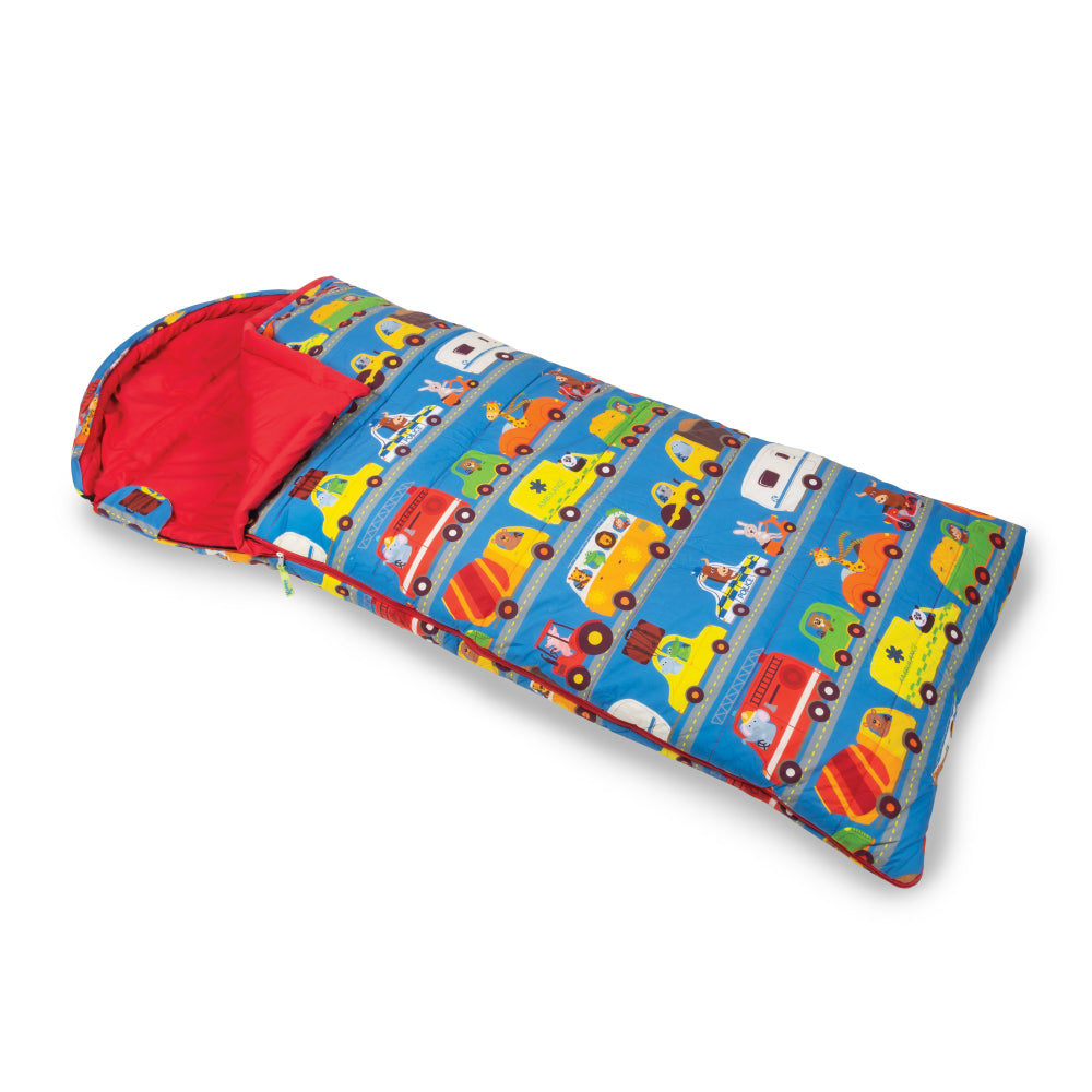 Kampa Dometic Childrens Sleeping Bag Animal Traffic KAMPA