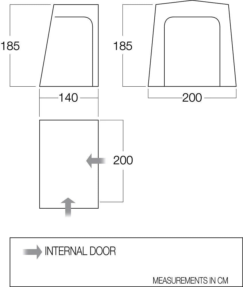 VANGO -SPORTS AWNING BEDROOM Vango