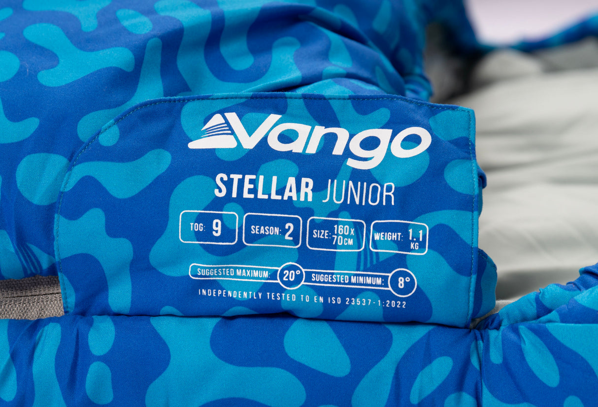 Vango Stella Junior Sleeping Bag - Atlantic Blue VANGO