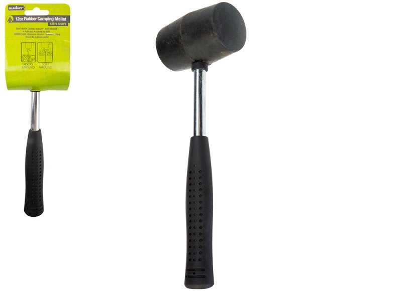Summit Rubber Mallet Steel Shaft 12oz Highbridge Caravan Centre