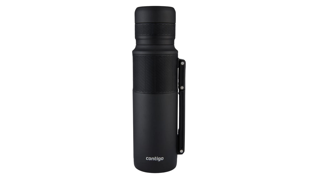 Contigo Thermal Bottle Stainless Steel 1200ml Black Highbridge Caravan Centre