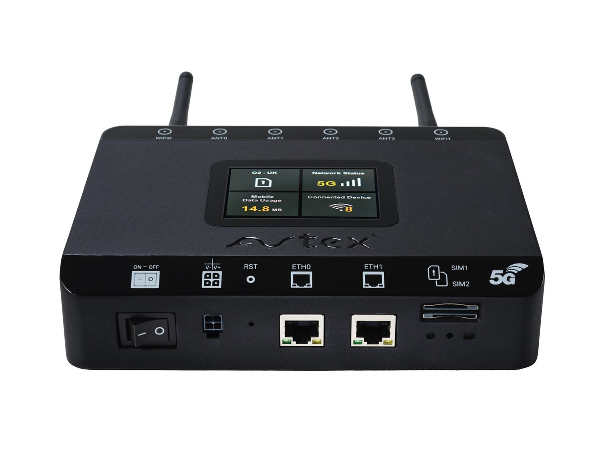 Avtex AMR105P 5G Portable Router Black AVTEX