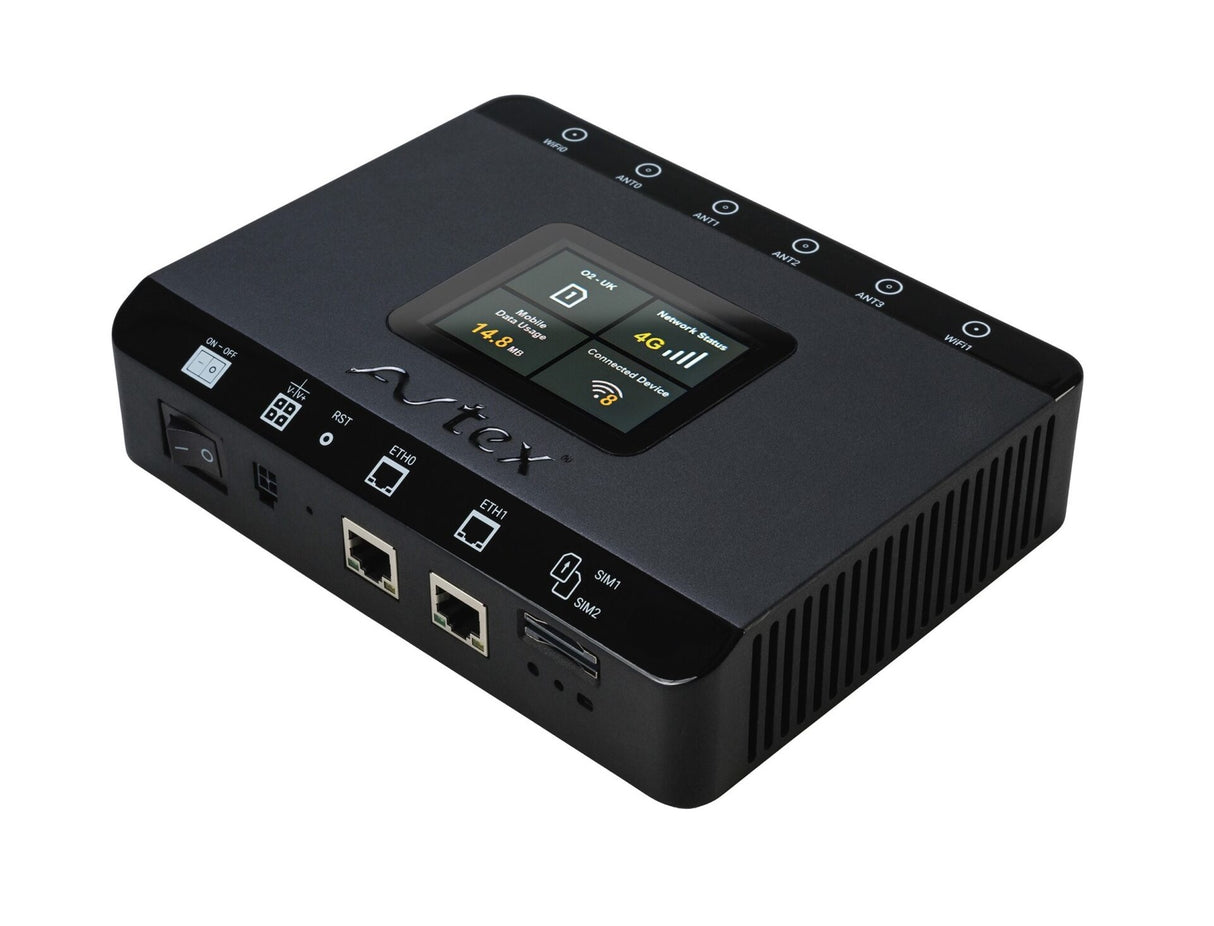Avtex AMR104P 4G Portable Router Black AVTEX
