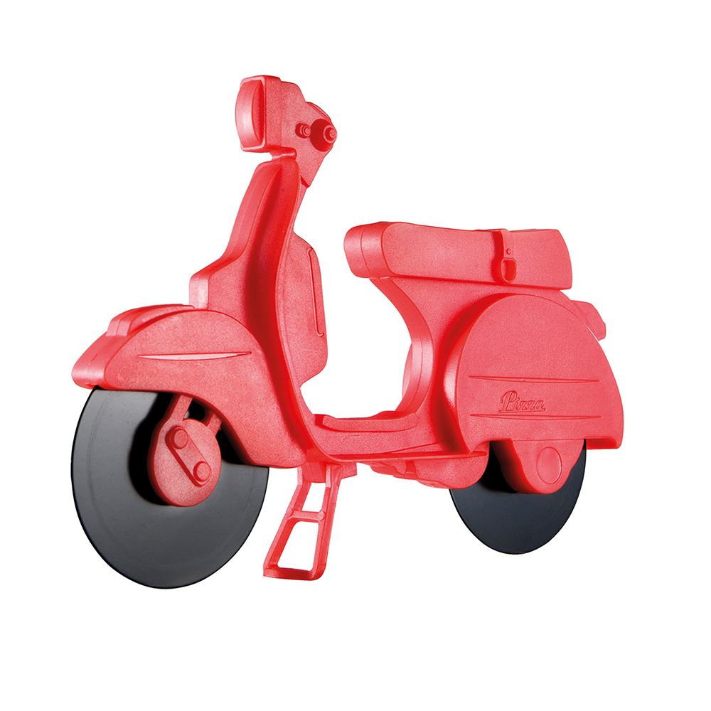 Pizza Scooter Cutter Stow Green