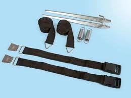 Fiamma Tie Down Kit S Black for CARAVANSTORE ONLY Fiamma