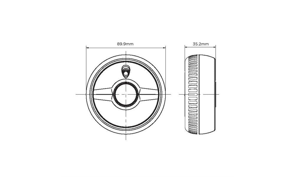 FireAngel SB1-T Optical Smoke Alarm FIREANGEL
