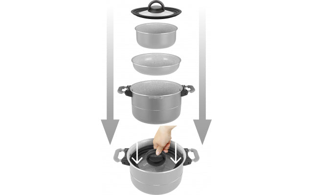 Brunner Fusion 7+1 Cookset 20cm Brunner
