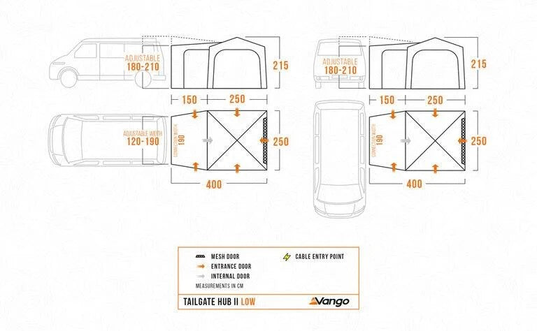 2026 Vango Tailgate Hub II Low Smoke Vango