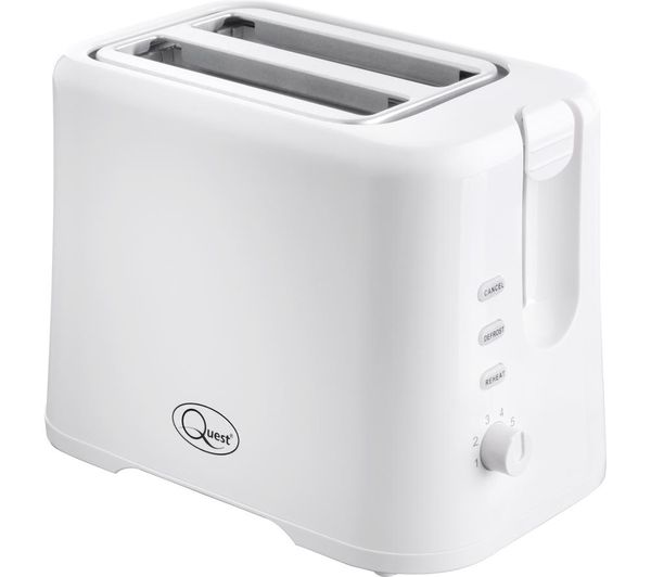 Quest 2 Slice Toaster White Highbridge Caravan Centre
