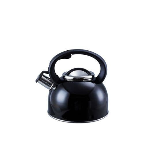 Liberty Leisure Black 2.5 Litre Whistling Kettle LIBERTY LEISURE