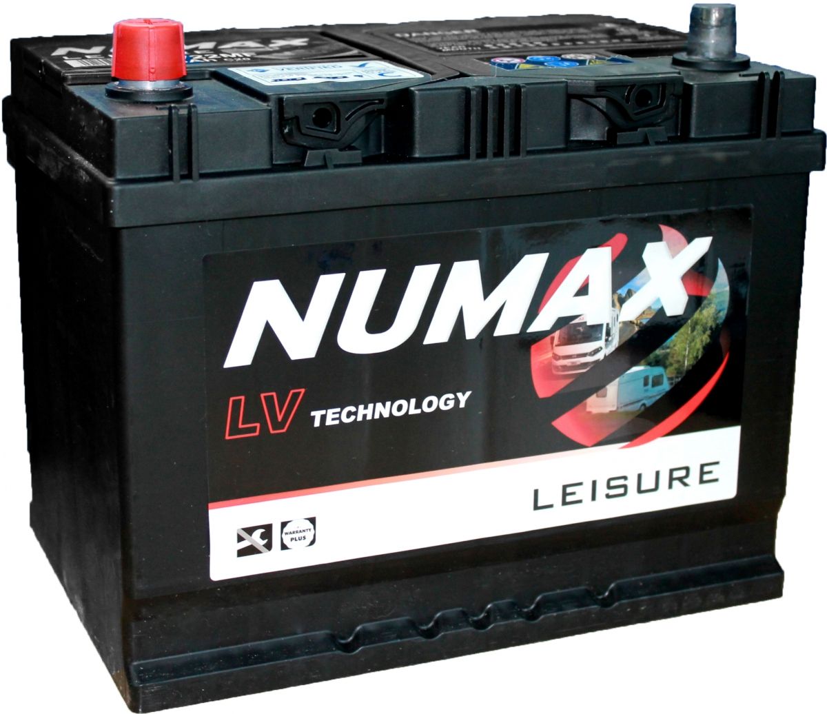 NUMAX LV22MF SEALED LEISURE BATTERY 12V 75AH NUMAX