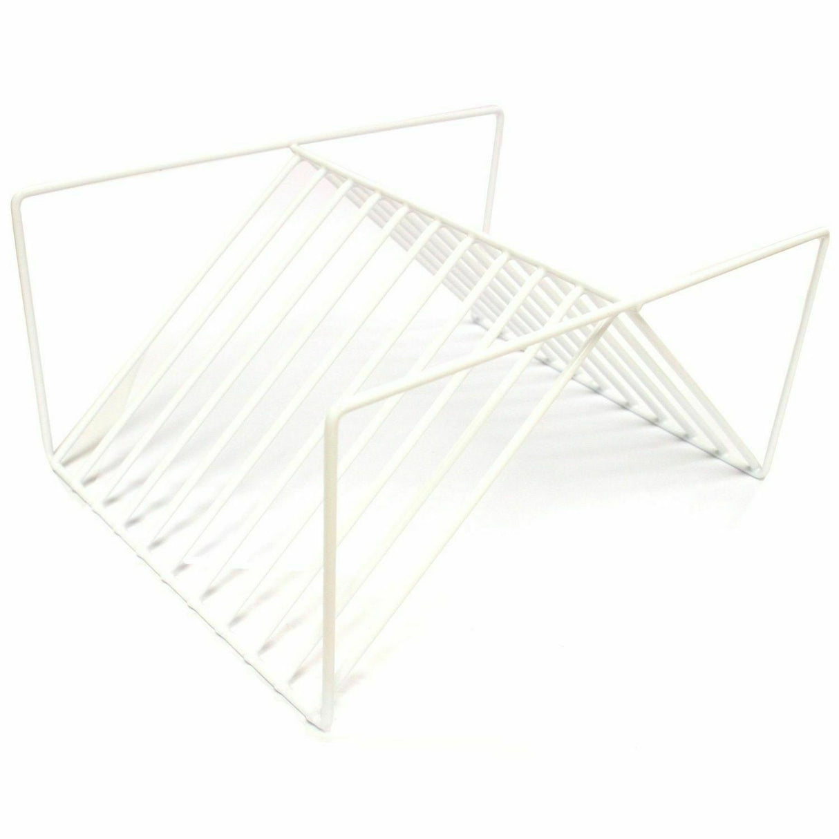 WIRE PLATE RACK WHITE Grove Products