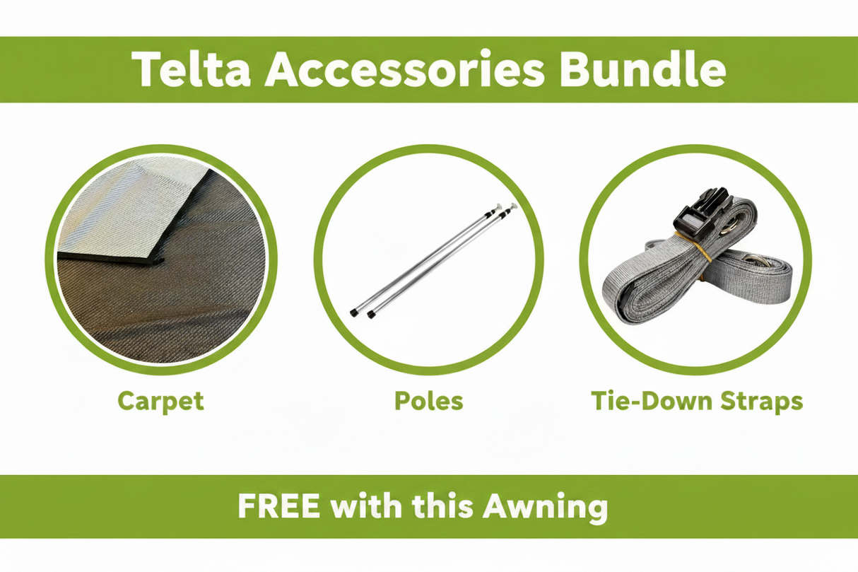 Telta Pure 260 Air Porch Awning Telta