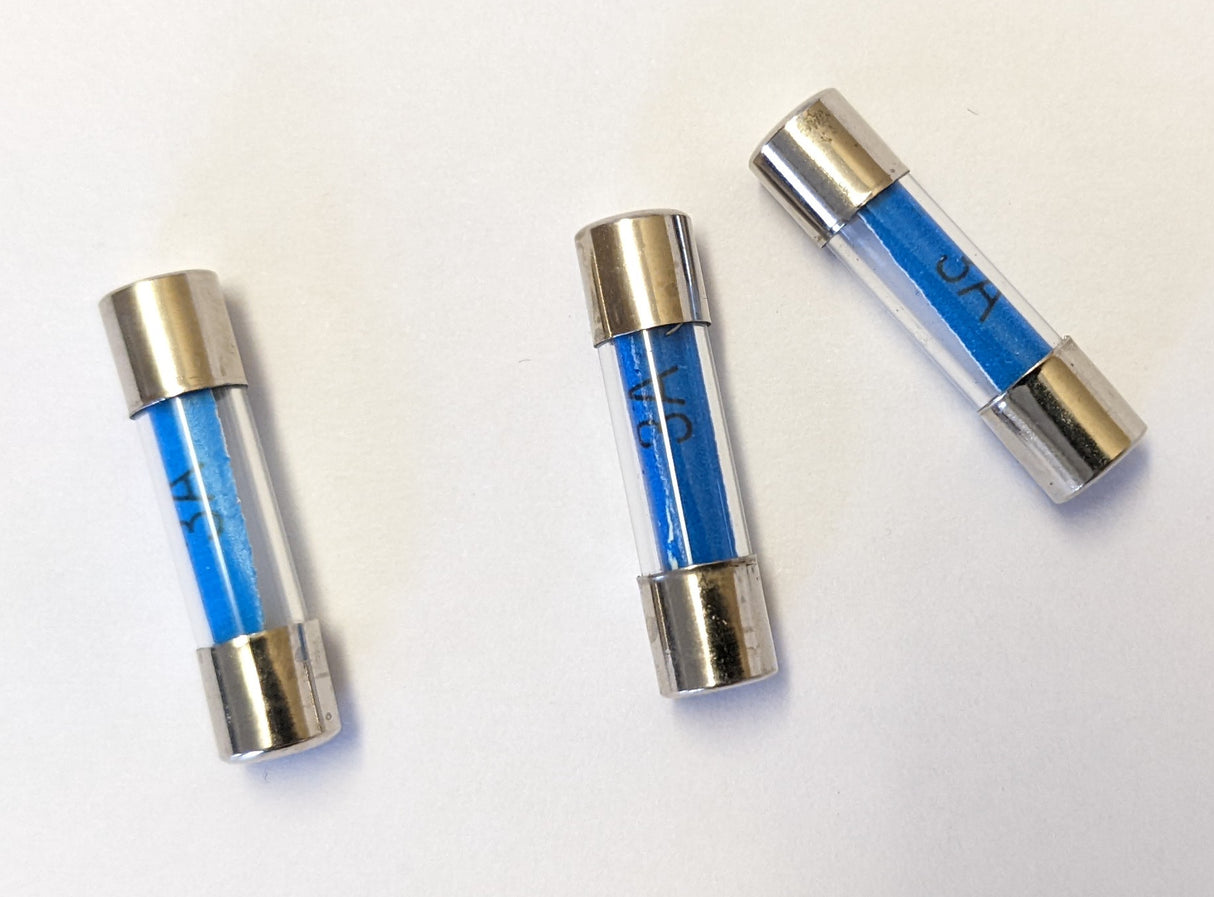 W4 20mm Fuses 3 amp W4