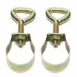 W4 Pole Clams 1" (25mm) pack of 2 W4