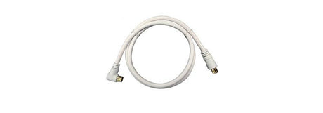TV Fly Lead 90 Degree Coax to Coax - 1.5m Vision Plus