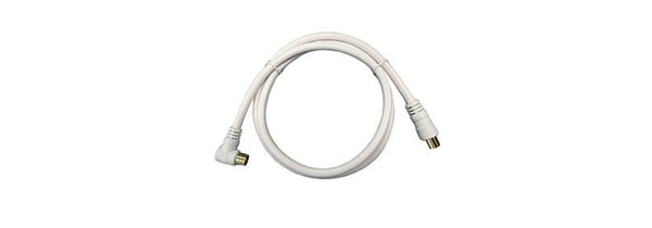 TV Fly Lead 90 Degree Coax to Coax - 1.5m Vision Plus