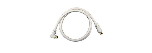 TV Fly Lead 90 Degree Coax to Coax - 1.5m Vision Plus