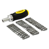 Rolson 38 Piece Stubby Screwdriver Set Rolson