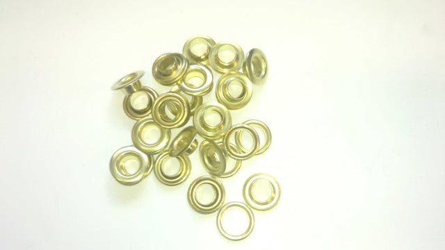 W4 Brass Eyelets - 9.5mm W4