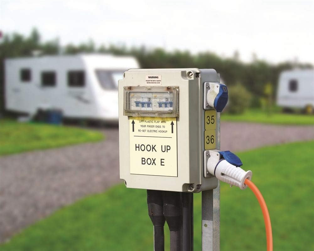STREETWIZE 10M Camping Caravan Electric Extension Lead Streetwize