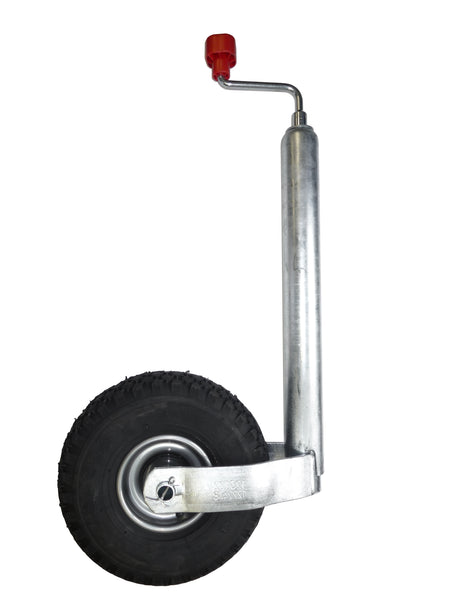ALKO 48mm Jockey Wheel Steel Wheel Pneumatic Tyre Al-Ko