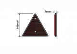 Maypole Red Reflective Triangles Maypole