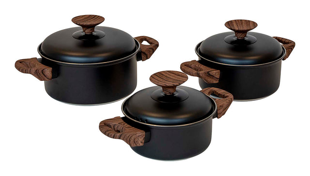 Bo-Camp - Industrial collection - Cookware set - Stewart - 3 Pieces Bo-Camp