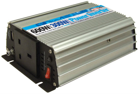 300 Watt Power Inverter 12v DC to UK std 230v mains Streetwize