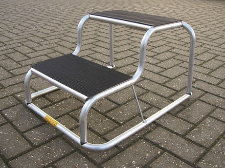 Milenco Aluminium Rubber Top Double Step MILENCO